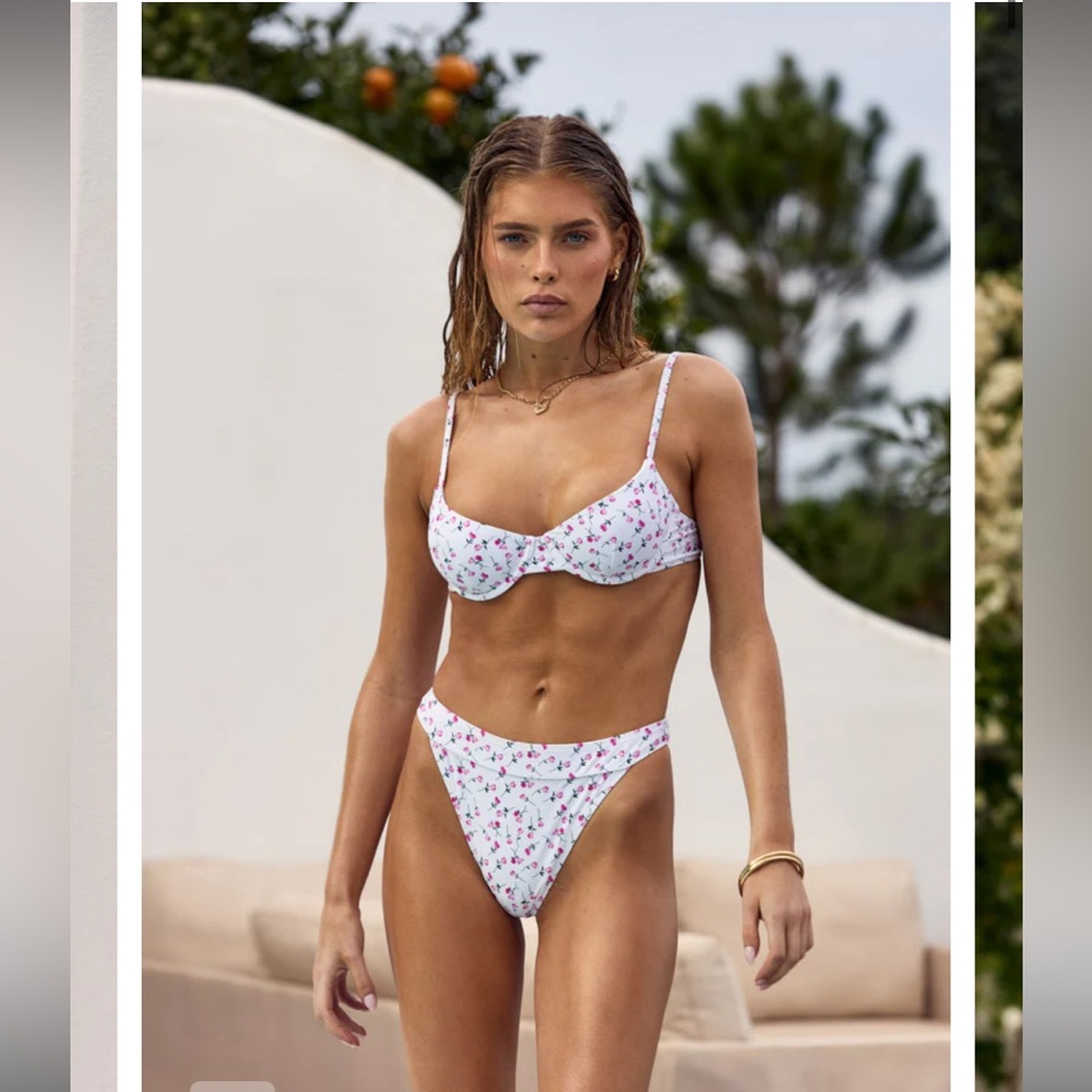 Sommerfield Swim Sorrento Bottoms in Peony